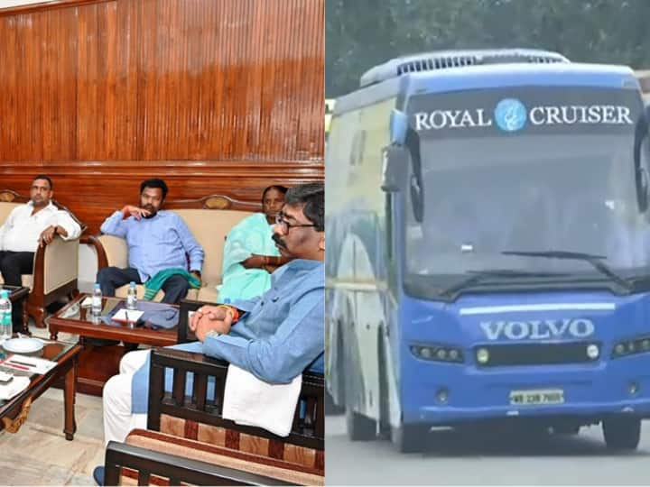 Jharkhand Politics: 'तीन दिन बीत गए और राज्यपाल खामोश हैं, इस सवाल पर सीएम हेमंत सोरेन की दो टूक- उन्हीं से पूछिए Jharkhand Politics CM Hemant Soren Jharkhand Mukti Morcha Ramesh Bais Jharkhand Politics: 'तीन दिन बीत गए और राज्यपाल खामोश हैं, इस सवाल पर सीएम हेमंत सोरेन की दो टूक- उन्हीं से पूछिए