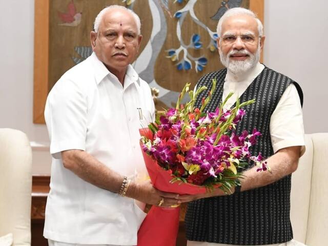 BS Yediyurappa Meets PM Modi Discusses Election Preparations In Karnataka  Assembly Polls | Karnataka Polls: पीएम मोदी से मिले येदियुरप्पा, कर्नाटक  विधानसभा चुनाव की तैयारियों को लेकर तेज हुई चर्चा