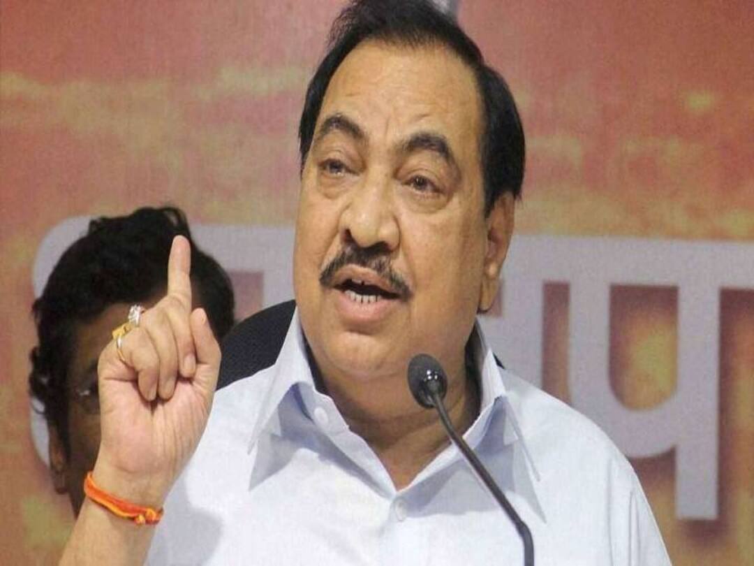 jalgaon news update NCP leader Eknath Khadse challenge to the opposition  Jalgaon News : माझ्या विरुद्ध कितीही चौकशा लावा, कितीही खोदा, काहीच मिळणार नाही; एकनाथ खडसे  