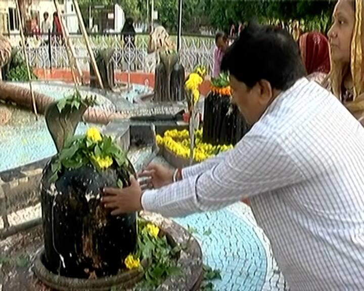 અમાવસ્યાના દિવસે શનિ સાડાસાતી અને પનોતીની અસરને ઓછી કરવા માટે રુદ્રાક્ષની માળા સાથે 108 વાર ૐ શનિશ્ચરાય નમઃ મંત્રનો જાપ કરવો જોઈએ.