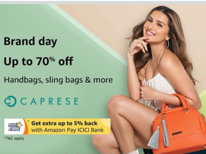 Buy Caprese womens LONDON T Medium BLUSH I Tote Bag at Amazon.in