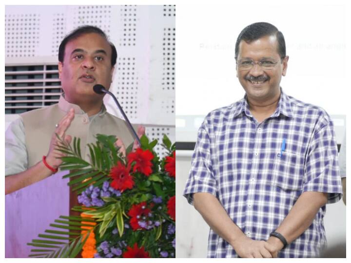 Twitter war between Assam CM himanta biswa sarma and delhi cm arvind kelriwal on political issues Assam CM Delhi: असम के मुख्यमंत्री सरमा और दिल्ली सीएम केजरीवाल में ठनी, लंदन-पेरिस तक पहुंची जुबानी जंग