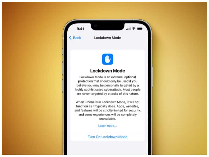 Apple Lockdown Mode will be threat to privacy of users? Know details Apple का Lockdown Mode यूजर्स की प्राइवेसी के लिए बनेगा खतरा? जानें डिटेल्स
