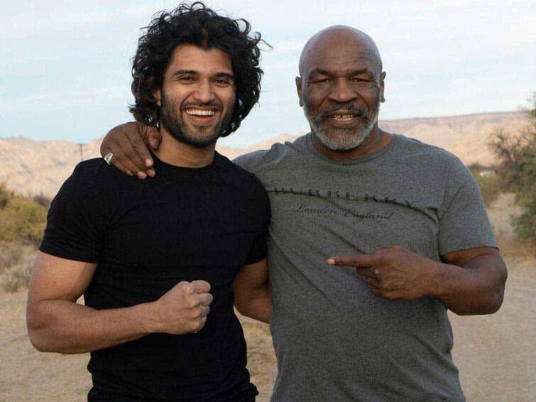 Vijay Deverakonda reveals Mike Tyson 'lovingly' abused him in English on the sets of 'Liger' Vijay Devarakonda-Mike Tyson: మైక్ టైసన్ చాలా బూతులు తిట్టారు - విజయ్ దేవరకొండ