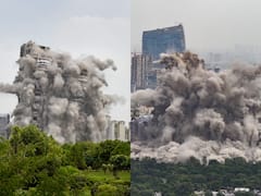Noida Twin Tower Demolition Photos: धुएं की सफेद चादर से ढंक गया पूरा इलाका, ट्विन टावर ब्लास्ट की वो तस्वीरें, जो देखना चाहेंगे आप