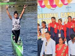 सीहोर: नर्मदा में मछली पकड़ते हुए कावेरी बनी केनोईंग की अंतरराष्ट्रीय खिलाड़ी, नेशनल गेम्स में जीते 30 गोल्ड