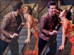 करण कुंद्रा और तेजस्वी प्रकाश ने किया खुलेआम लिपलॉक, वीडियो वायरल...