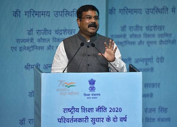 'Hollow and Gimmick': Union Education Minister Dharmendra Pradhan Flays Delhi Education System Amid AAP-BJP Faceoff 'Hollow & Gimmick': Union Edu Minister Dharmendra Pradhan Flays Delhi Education System Amid AAP-BJP Faceoff