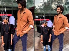 जब छोटे रूह बाबा से मिले कार्तिक आर्यन,  वीडियो में देखे 'भूल भुलैया 2' स्टार की मस्ती