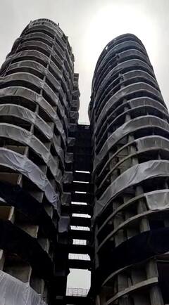 Twin Tower Demolition: Photos Of Supertech 100-Metre-Tall Apex, Ceyane Towers Ahead Of Blast
