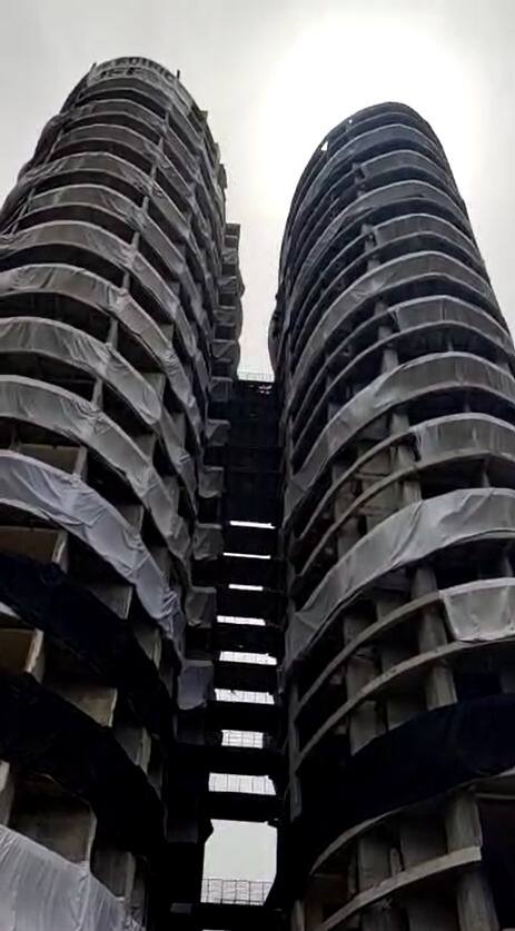Realty firm Supertech's nearly 100-metre-tall Apex and Ceyane towers are scheduled to be demolished at 2.30 pm on Sunday in pursuance of a Supreme Court order that found their construction within Emerald Court premises in violation of norms.