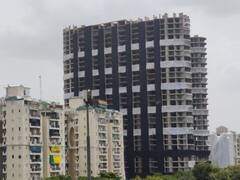 Twin Tower Demolition: Photos Of Supertech 100-Metre-Tall Apex, Ceyane Towers Ahead Of Blast