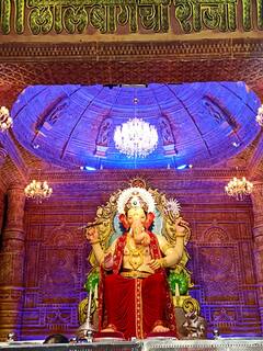 Lalbaugcha Raja First Look : प्रतीक्षा संपली! पाहा, लालबागच्या राजाच्या मूर्तीची  पहिली झलक