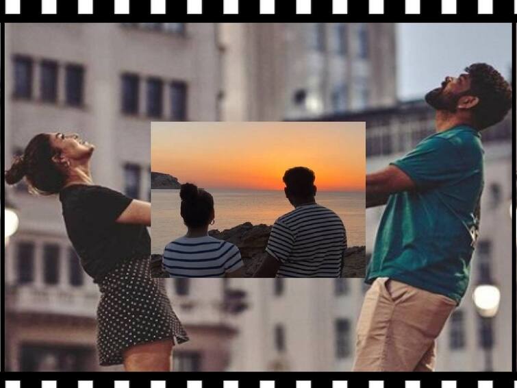 Nayanathara and Vignesh Shivan  Spain honeymoon Watch video Watch Video : 'மீண்டும் சந்திக்கலாம்'.. சூரிய அஸ்தமனத்தை உருகி ரசித்த விக்கி-நயன் ஜோடி!