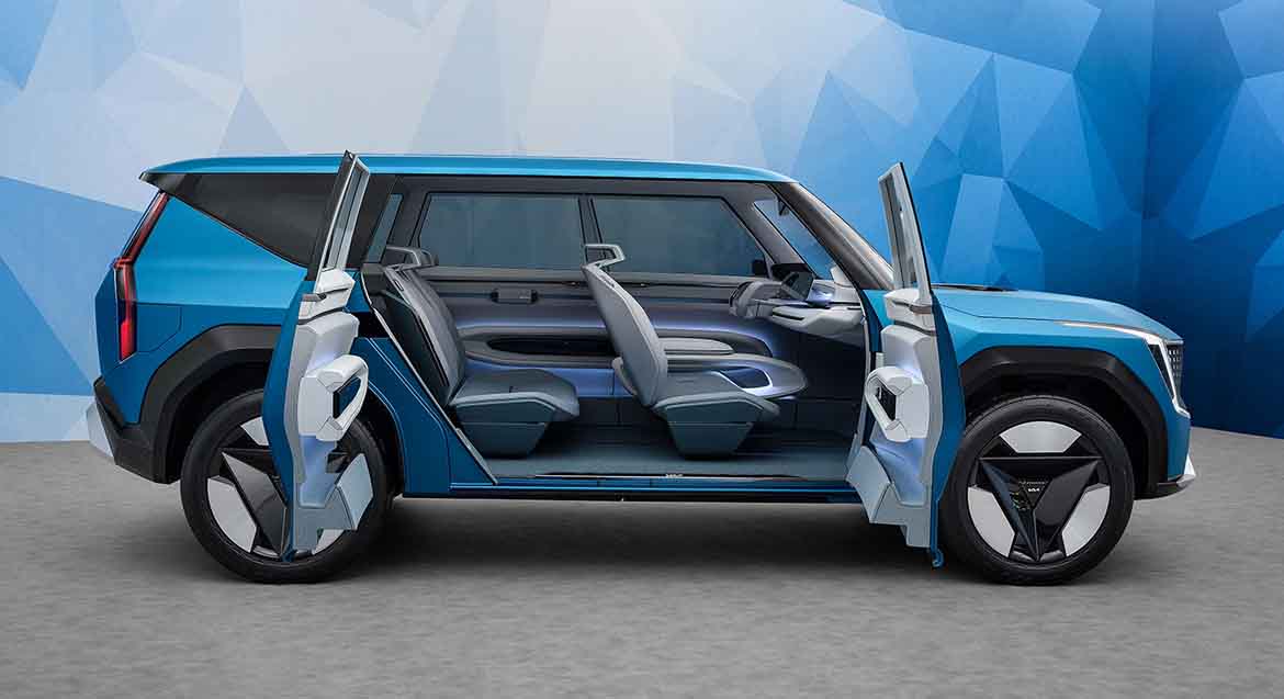 Kia EV9 Electric Luxury SUV Reveal Next Year, Will India Get This