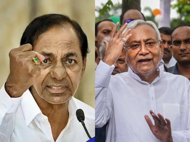 KCR will meet Nitish Kumar, 2024 election will be discussed in Patna KCR Bihar Visit: केसीआर घेणार नितीश कुमारांची भेट, पाटण्यात होणार 2024 च्या निवडणुकीवर चर्चा