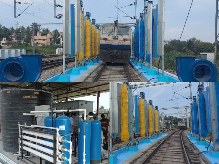 Automatic Coach Washing Plant Will Revolutionize In Rail Washing, Know How This Protect Environment Indian Railway: रेल धुलाई में क्रांति लाएगा ऑटोमैटिक कोच वॉशिंग प्लांट, जानें यह प्लांट कैसे करता है पर्यावरण का संरक्षण