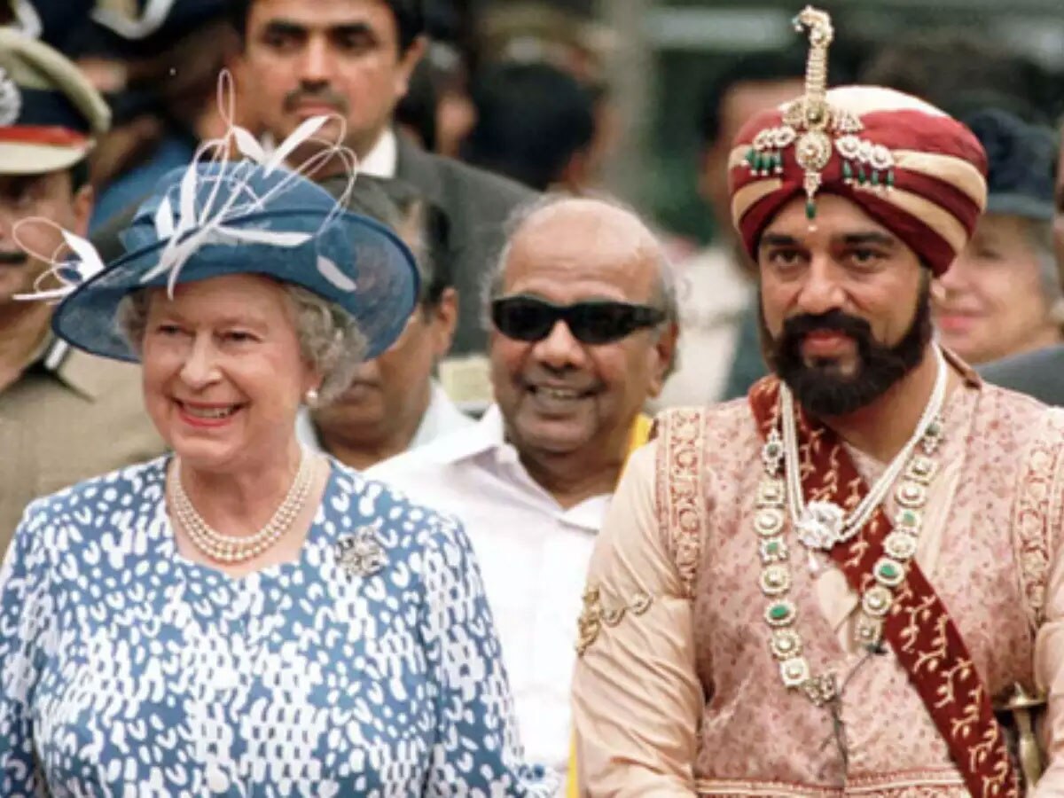 जब कमल हासन की Marudhanayagam के सेट पर पहुंची थीं Queen Elizabeth II, अब तक नहीं बनी फिल्‍म