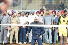 ਸੀਐਮ ਮਾਨ ਨੇ ਵਾਲੀਬਾਲ ਖੇਡ ਕੀਤਾ 'ਖੇਡਾਂ ਵਤਨ ਪੰਜਾਬ ਦੀਆਂ' ਦਾ ਆਗਾਜ਼