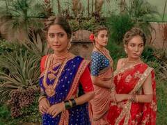 PHOTO : मंगळागौरसाठी सजल्या श्वेता, अंतरा अन् चित्रा! अभिनेत्री पूर्वाच्या लूकवर खिळल्या नजरा...