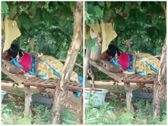 सोते समय महिला के ऊपर चढ़ गया भयावह कोबरा, रोंगटे खड़े कर देगा वीडियो