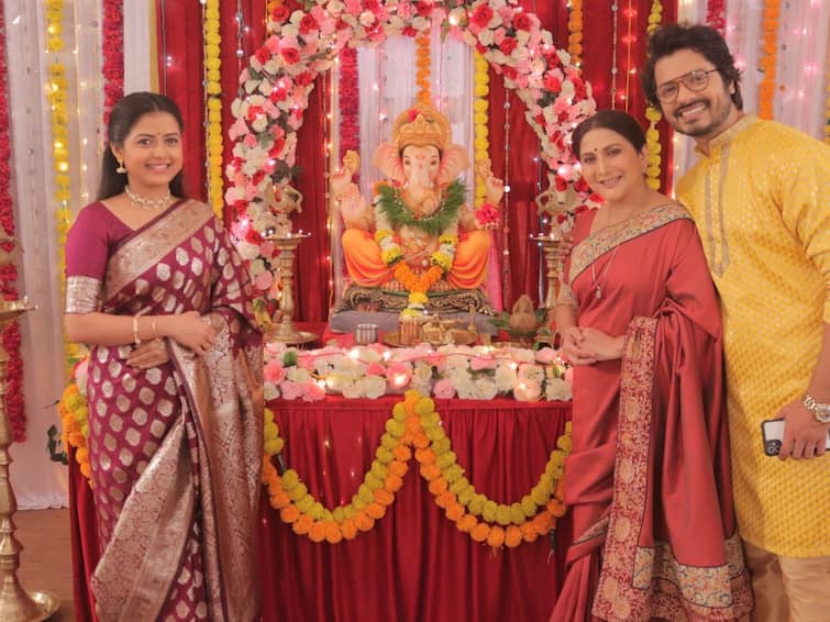 Ganeshotsav special episodes will be aired in Marathi serials Marathi Serial : मराठी मालिकांमध्ये गणरायाचे थाटामाटात आगमन; रंगणार विशेष भाग
