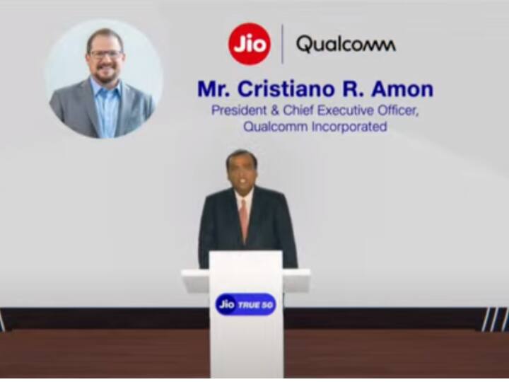 Reliance AGM Meet 2022 Reliance Jio announces partnership with chip making giant qualcomm Reliance AGM Meet 2022: Jio Announces Partnership With Qualcomm. Details