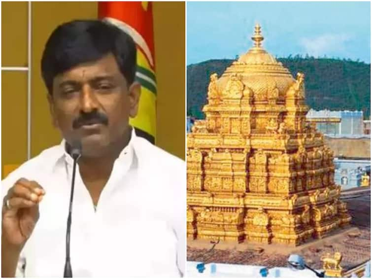 Tirumala TTD filed case on Tdp mla btech ravi on Caution deposit allegations DNN TTD On Caution Deposit : కాషన్ డిపాజిట్ పై ఆరోపణలు, టీడీపీ ఎమ్మెల్సీపై కేసు పెట్టిన టీటీడీ!