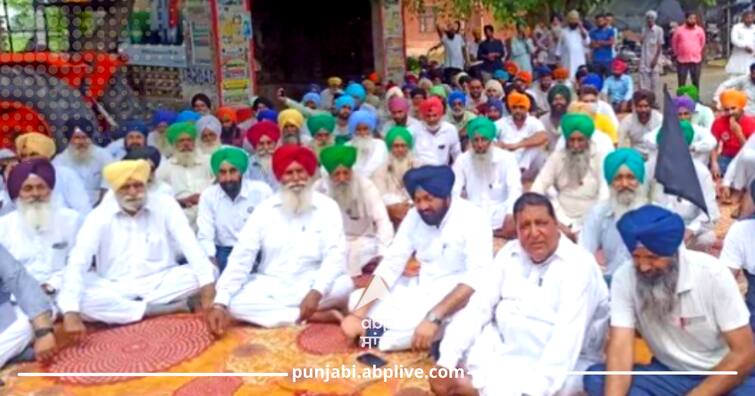 Punjab, Farmers jammed on Nabha-Amloh road in protest against the Bharat Mala project Punjab: ਭਾਰਤ ਮਾਲਾ ਪ੍ਰੋਜੈਕਟ ਦੇ ਵਿਰੋਧ 'ਚ ਕਿਸਾਨਾਂ ਨੇ ਨਾਭਾ-ਅਮਲੋਹ ਰੋਡ ਕੀਤਾ ਜਾਮ