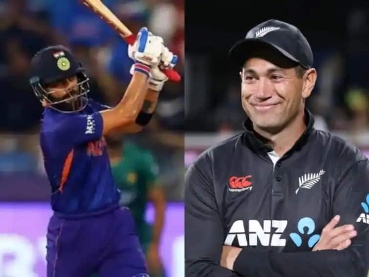 Virat Kohli Played 100th t20 for india ross taylor congratulates him and welcomes him to club after India vs Pakistan Asia Cup 2022 IND vs PAK : न्यूझीलंडच्या रॉस टेलरकडून विराटचं खास क्लबमध्ये स्वागत, ट्वीट करत दिल्या शुभेच्छा 