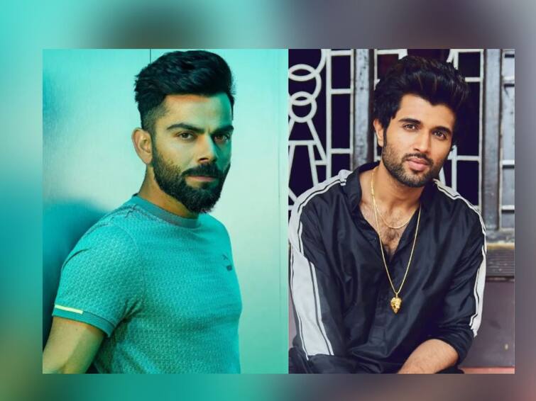 vijay deverakonda wants to play lead role in Virat kholi biopic Virat Kohli :  'विराट कोहलीच्या बायोपिकमध्ये काम करायचंय'; अभिनेता विजय देवरकोंडानं व्यक्त केली इच्छा