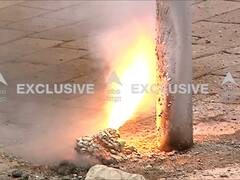 PHOTO : मुंबईतील परळमधील आगीची दृश्ये