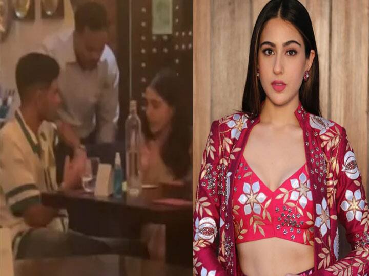 Sara Ali Khan was spotted having dinner with cricketer Shubman Gill recently क्या Sara Ali Khan इस क्रिकेटर को कर रही हैं डेट? वीडियो वायरल होने के बाद सोशल मीडिया पर जमकर हो रही है चर्चा