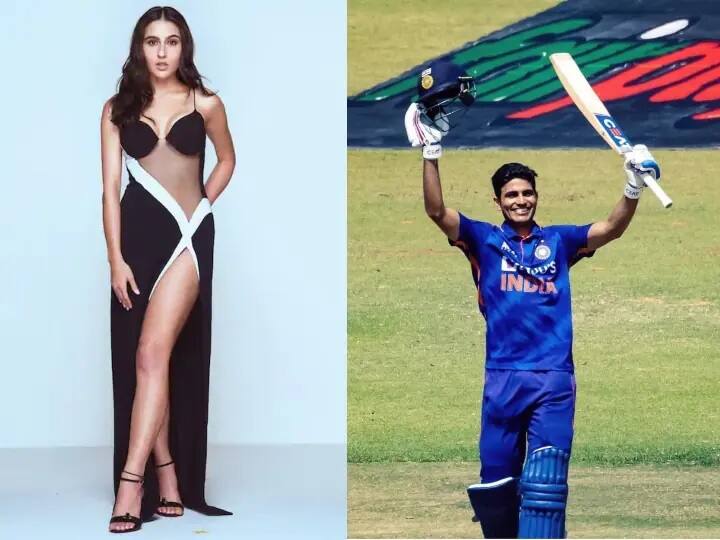Sara Ali Khan Spotted Dining With Indian Cricketer Shubman Gill, Photo Sparks Dating Rumours Sara Ali Khan સાથે ડિનર કરતા Shubman Gillના ફોટો બાદ હવે Video વાયરલ થયો