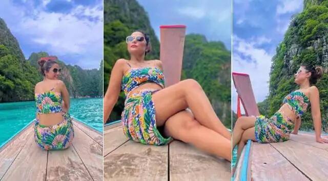 Hina Khan Photos: ટીવીની જાણીતી એક્ટ્રેસ હિના ખાન આજકાલ સોશ્યલ મીડિયા પર ખુબ એક્ટિવ થઇ ગઇ છે. તે પોતાની નવી નવી તસવીરો અને વીડિયોથી ફેન્સના દિલ જીતી રહી છે.