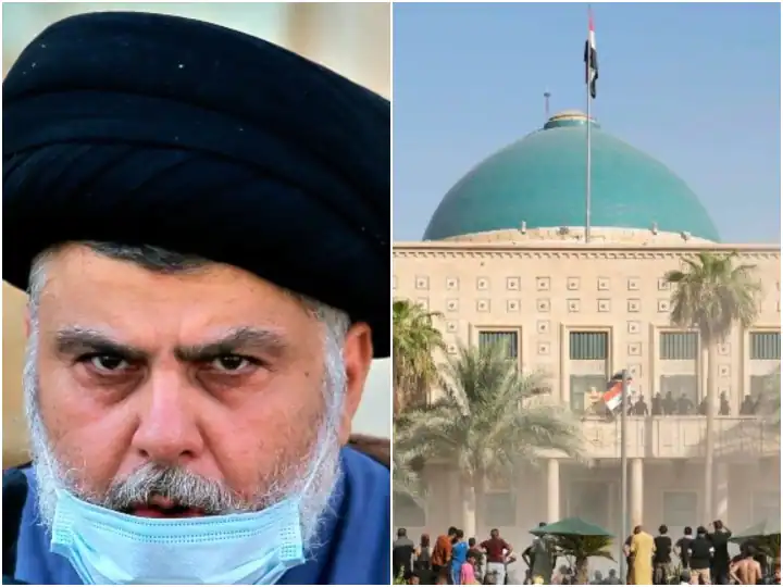Iraq: ਸ਼ੀਆ ਮੌਲਵੀ ਅਲ-ਸਦਰ ਦੇ ਅਸਤੀਫੇ ਤੋਂ ਬਾਅਦ ਬਗਦਾਦ 'ਚ ਭੜਕੀ ਹਿੰਸਾ, 15 ਦੀ ਮੌਤ, 300 ਜ਼ਖਮੀ, ਦੇਸ਼ ਭਰ  'ਚ ਕਰਫਿਊ
