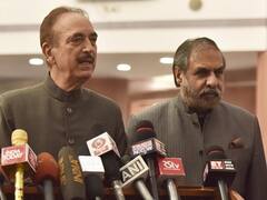 G-23 Leaders Meet Ghulam Nabi Azad, Likely To Field Candidate For Congress President Election