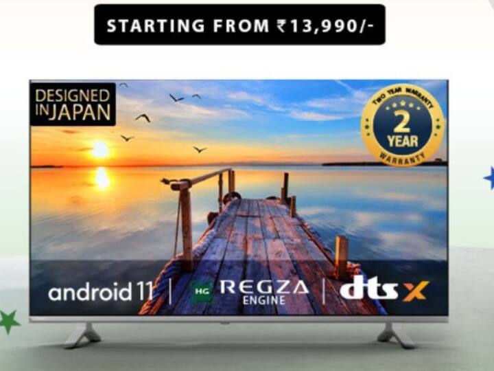 Amazon Sale On Toshiba Smart TV Best 55 Inch Smart TV Under 50000 Lowest Price 43 Inch TV Toshiba TV Price Features Review Specifications Best TV Deal: अमेजन पर Toshiba के स्मार्ट टीवी मिल रहे हैं आधी कीमत में, जानिये क्या है ये शानदार डील?