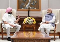 ਕੈਪਟਨ ਅਮਰਿੰਦਰ ਨੇ PM ਮੋਦੀ ਨਾਲ ਕੀਤੀ ਮੁਲਾਕਾਤ, ਕਿਹਾ, ਪੰਜਾਬ ਨਾਲ ਸਬੰਧਤ ਵੱਖ-ਵੱਖ ਮੁੱਦਿਆਂ 'ਤੇ ਚਰਚਾ