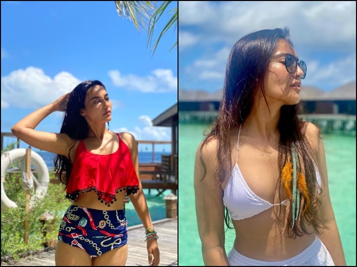 Surbhi Jyoti Hot Pics: टीवी एक्ट्रेस सुरभि ज्योति ने फिर से मालदीव से अपनी ग्लैमरस तस्वीरें शेयर की हैं, जिन्हें देखकर फैंस अपना दिल हार गए.