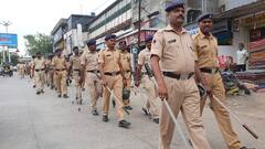 Photo : गणेशोत्सवाच्या पार्श्वभूमीवर औरंगाबाद शहर पोलिसांचे पथसंचलन