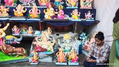 Pune ganeshfestival 2022: गणपती बाप्पा मोरया! गणपती खरेदीसाठी पुणेकरांची लगबग