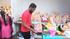 Pune ganeshfestival 2022: गणपती बाप्पा मोरया! गणपती खरेदीसाठी पुणेकरांची लगबग