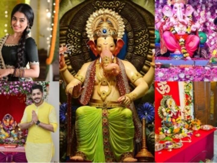 From Decorated Pandals To Modak: TV Celebs Welcome Ganpati Home From Decorated Pandals To Modak: TV Celebs Welcome Ganpati Home