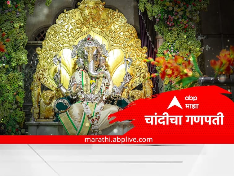 Maharashtra News Nashik Ganeshotsav chandicha Ganpati of Nashik established in 1928 Chandicha Ganpati: चांदीचा गणपती : ब्रिटिशांचा रोष पत्करला अन् मिठाईच्या दुकानात गणेशाची स्थापना झाली!