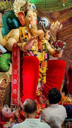 Ganesh Chaturthi 2022: લાલબાગચા રાજાના દર્શને પહોંચ્યો Kartik Aryan, ફેંસ સાથે લીધી સેલ્ફી, જુઓ તસવીરો