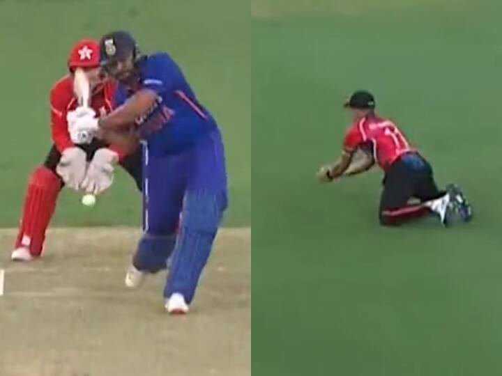 Video Watch How 19-year-old Aayush Shukla Dismissed Rohit Sharma Hitman Caught In Trap IND Vs HK Asia Cup 2022 Video: જુઓ કઈ રીતે 19 વર્ષના આયુષ શુક્લાએ રોહિત શર્માને આઉટ કર્યો, આ રીતે ફસાયો 'હિટમેન'