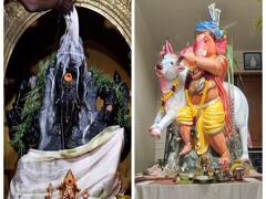 நெல்லையில் விநாயகர் சதுர்த்தி விழா... கவனத்தை ஈர்த்த ஜல்லிக்கட்டு காளையை அடக்கும் விநாயகர்....!