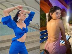 Sizzling Pics: બ્લૂ ડ્રેસમાં Kanika Mannએ વટાવી તમામ હદો, કાતિલઓથી વધી સુંદરતા, જુઓ......