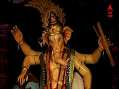 22 फुट वाले की जयSSS... मुंबईचा राजा विश्वकर्मा रुपात, गणेशगल्लीत यंदा काशीविश्वनाथाचं मंदिर